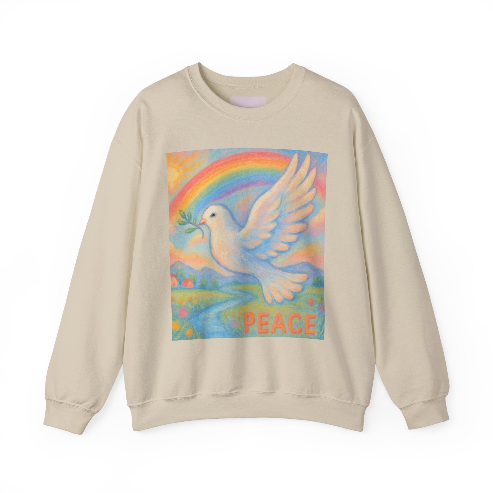'Peace' Crewneck Sweatshirt