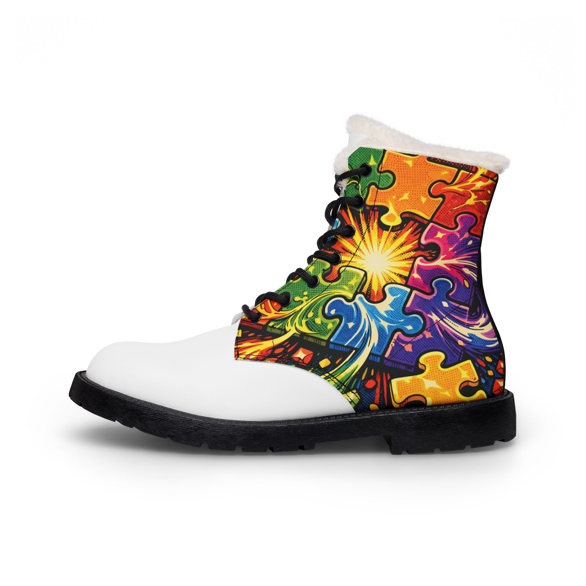 House of Anitraz's - Puzzle Art Boots