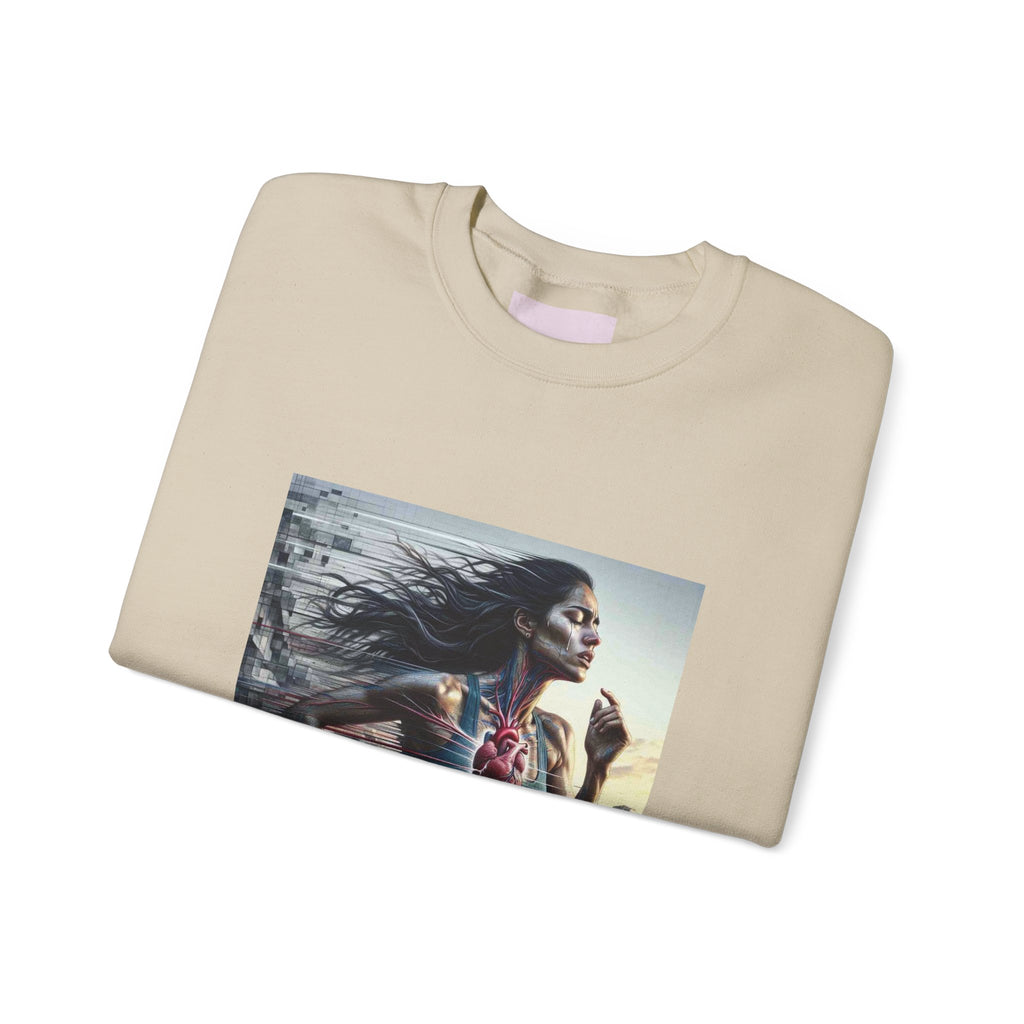 Motivational Runner Crewneck Sweatshirt
