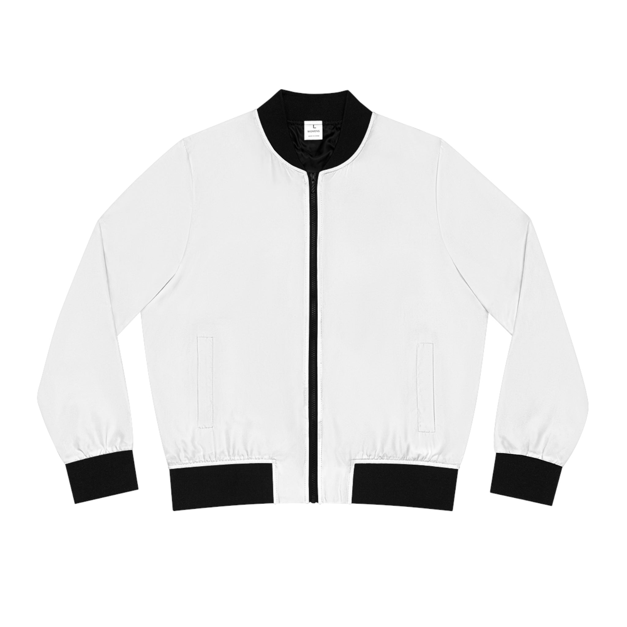 House of Anitraz's - Noir & Blanc Jigsaw Bomber Jacket