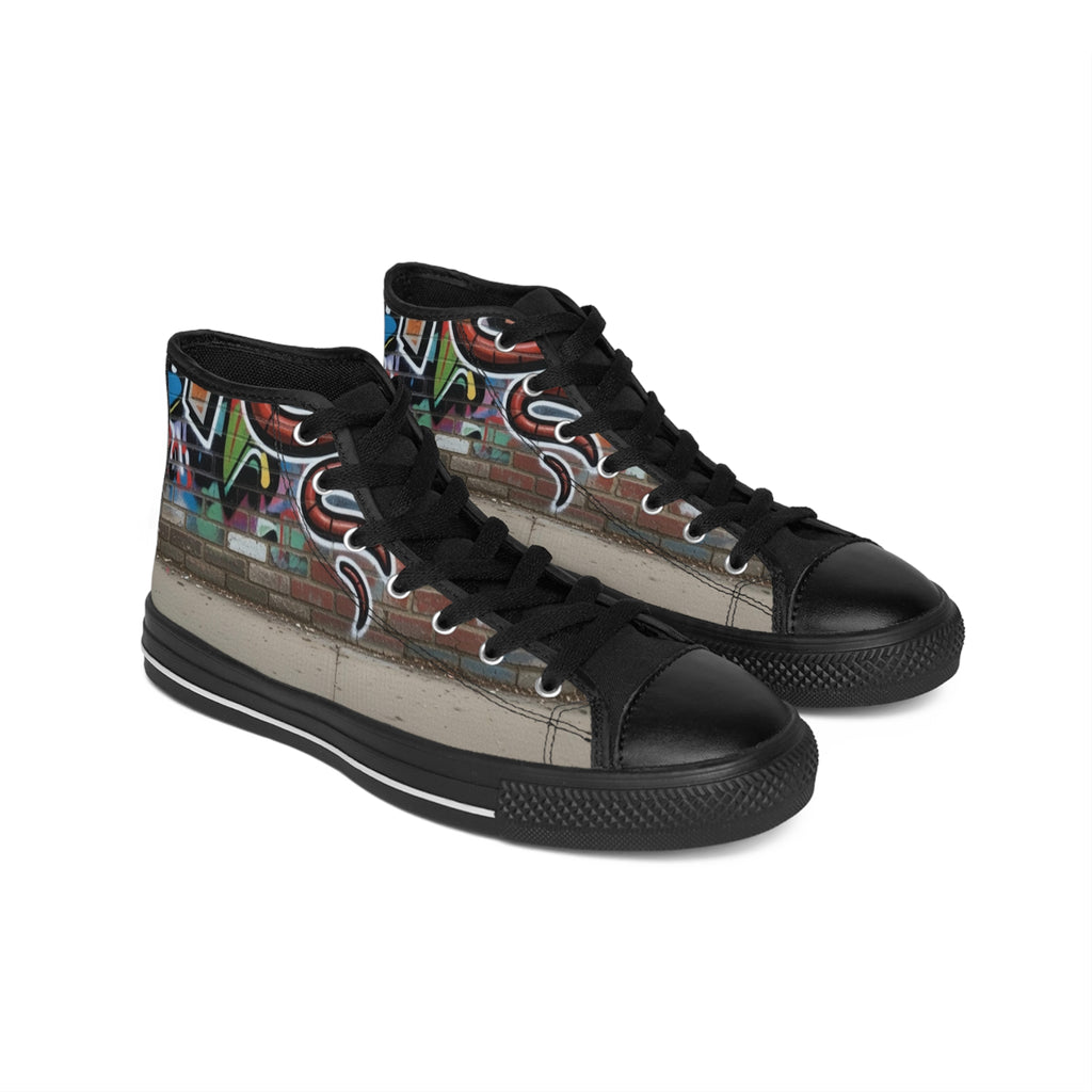 House of Anitraz's - Graffiti on the Brick Wall Sneakers